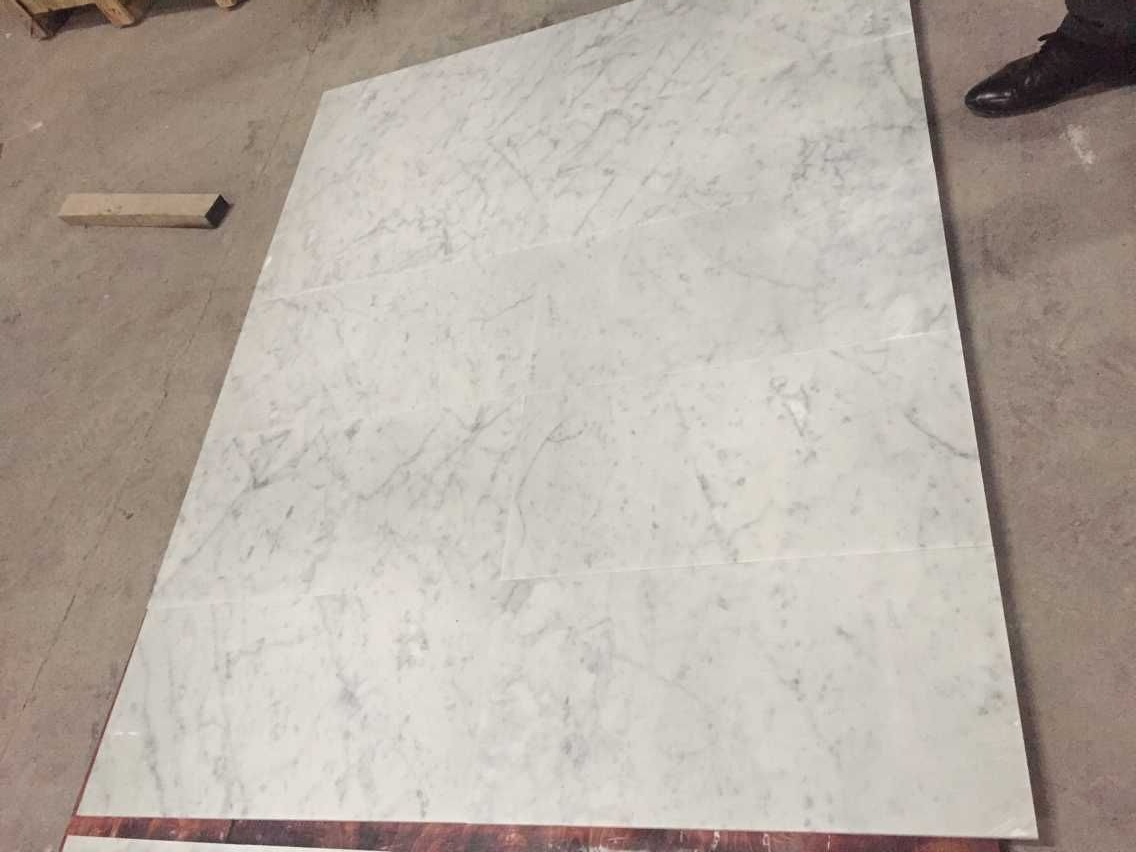 Chinese Hot Selling Products Italian Carrara White Marble Tile