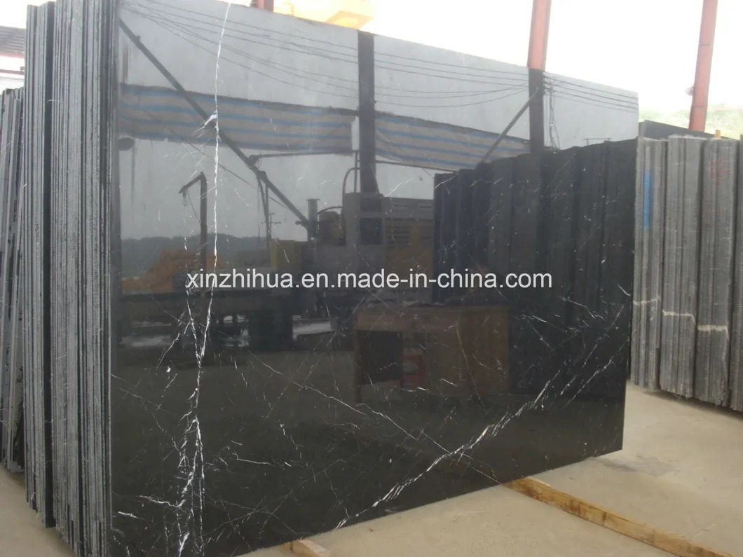 Nero Marquina Marble Slab