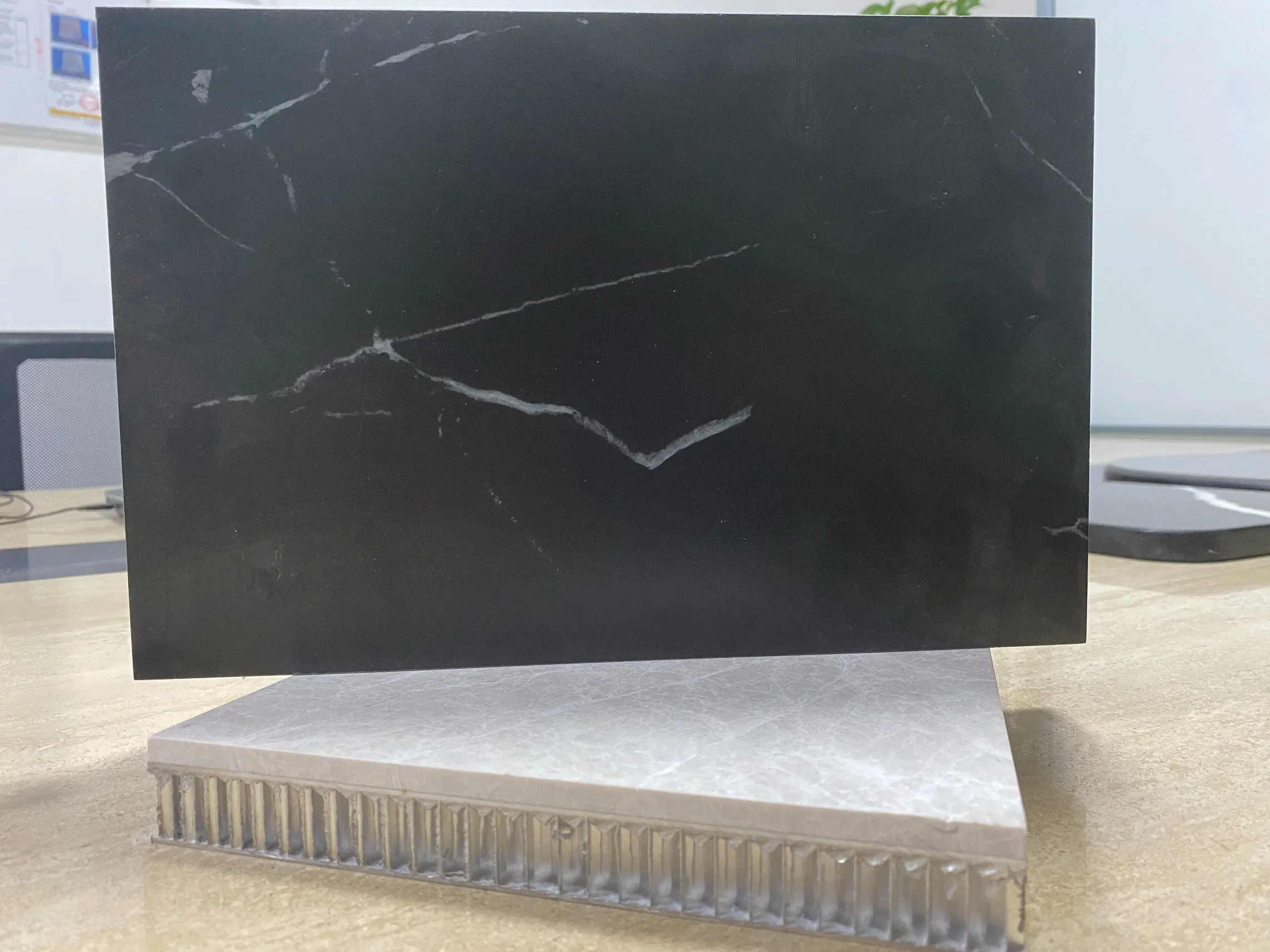 Aluminum Alloy Marble Stone Composite Honeycomb Panel Decorative Wall Veneer Architecture for Ceiling
