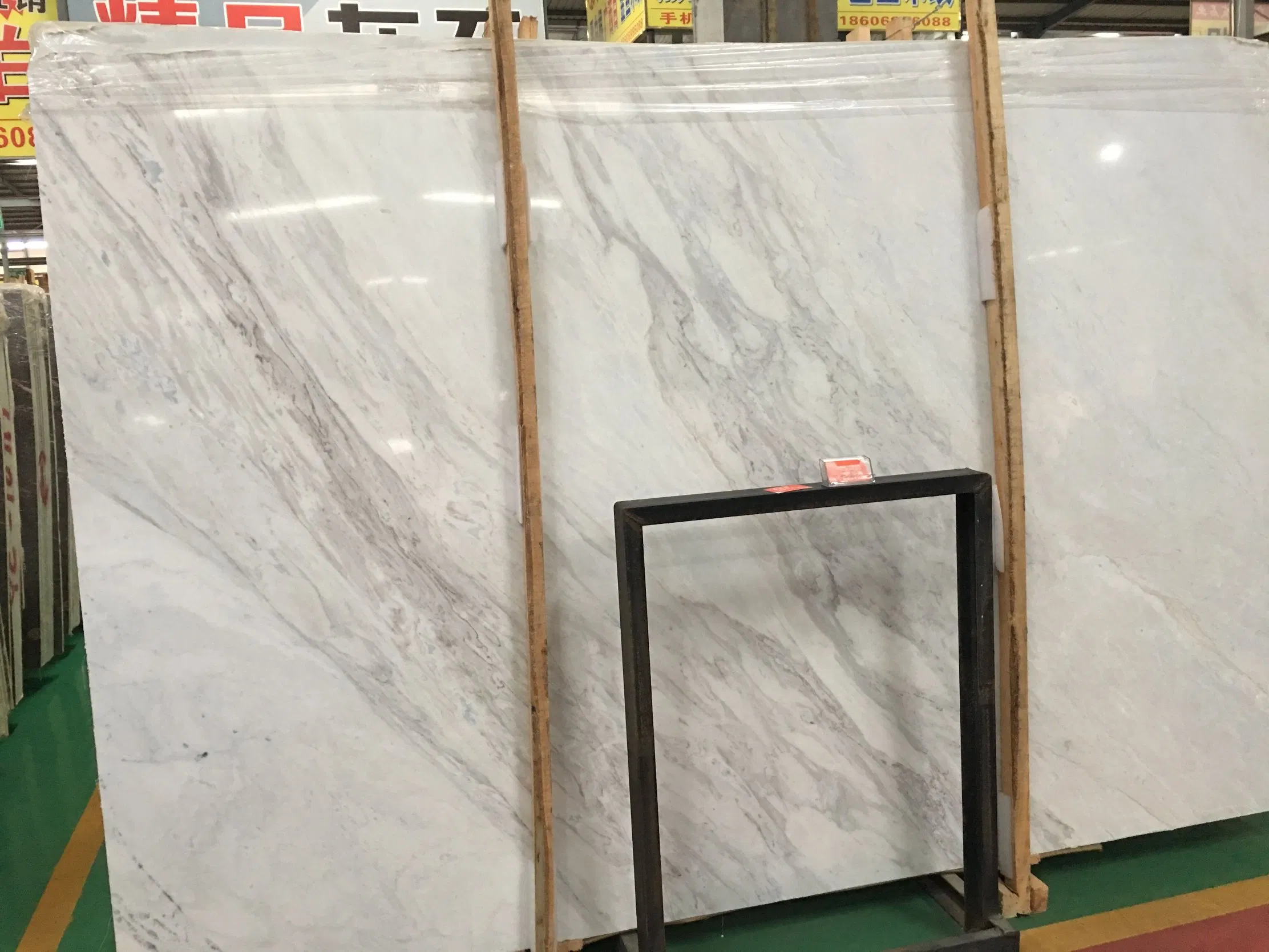 Stone Tile Floor Material Italian White Marble