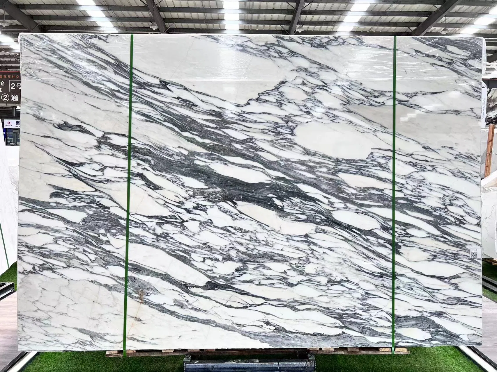 Decoration Material Natural Stone Italian Marble Arabescato White