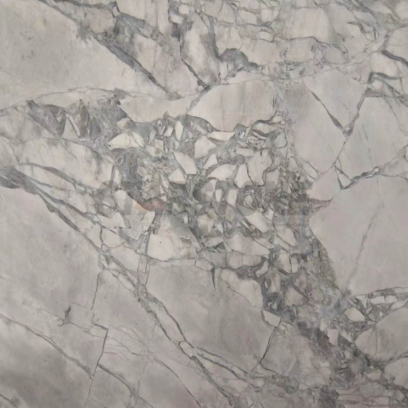 Calacatta Viola Marble Top Tile Popular Good Quality Marble Tile Dining Table Set Restaurant Wall Marble Slab