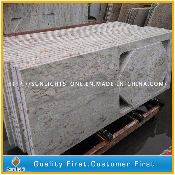 Polished Brasil Peacock Green Granite for Countertop/Paving/Tiles/Worktops