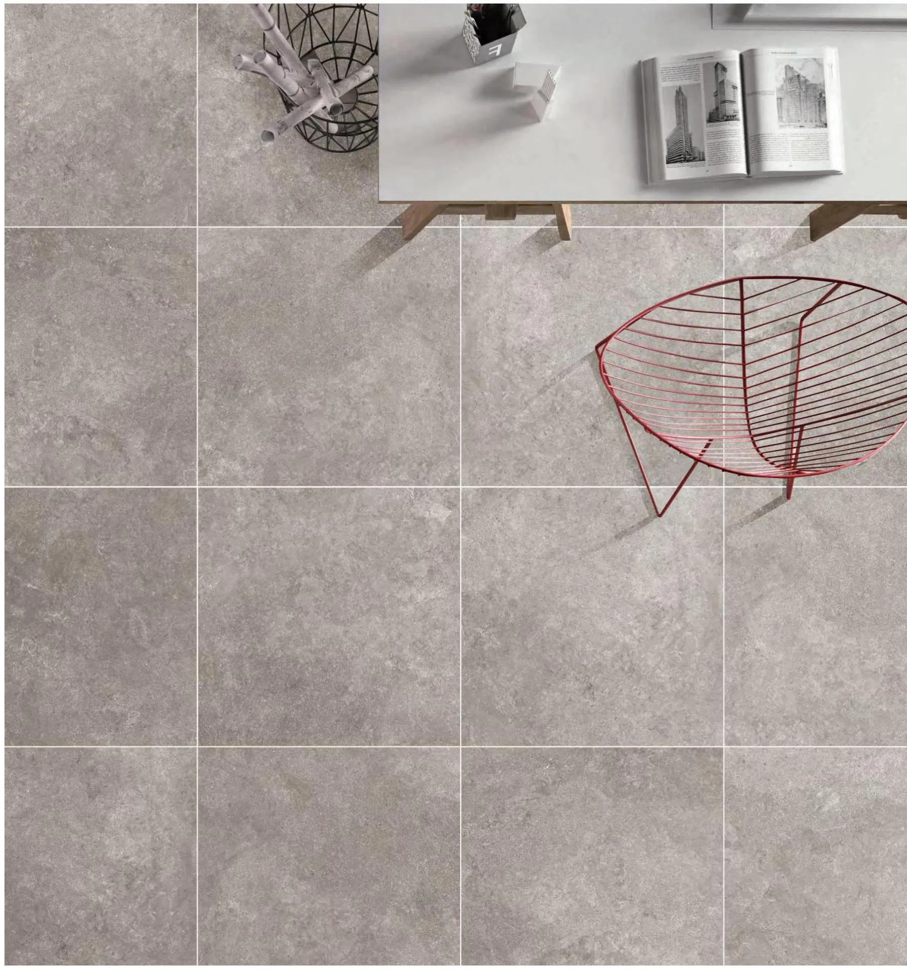 Stock Matte Porcelain Interior Rustic Subway Tile Backsplash for Project