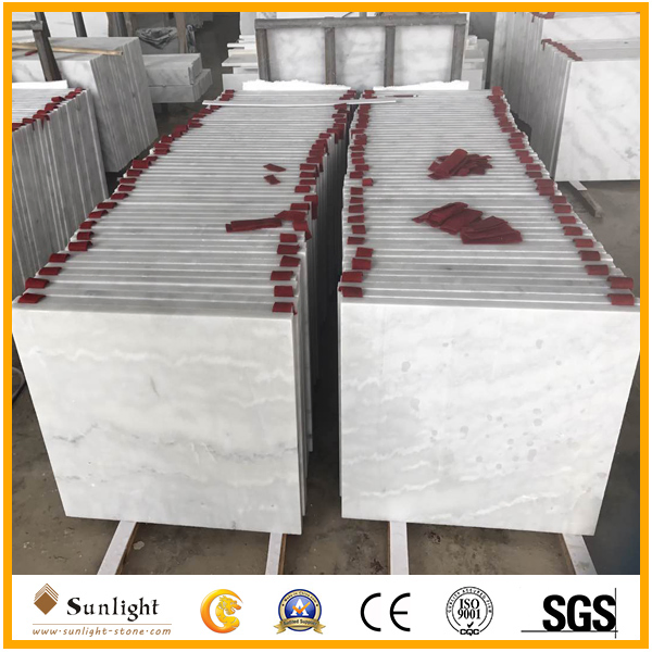 Natural Stone Chinese Cheap Polished Guangxi/Bianco Carrara White Marble