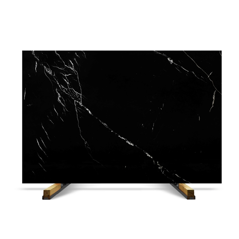 Wholesale Low MOQ Chinese Black Nero Marquina Marble for Indoor Decoration Countertops