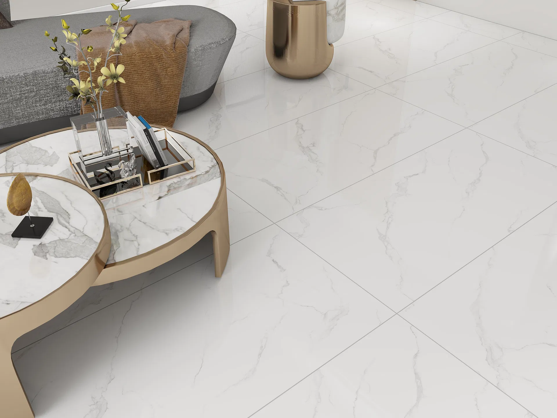 Polished Rectified Porcelain Tile