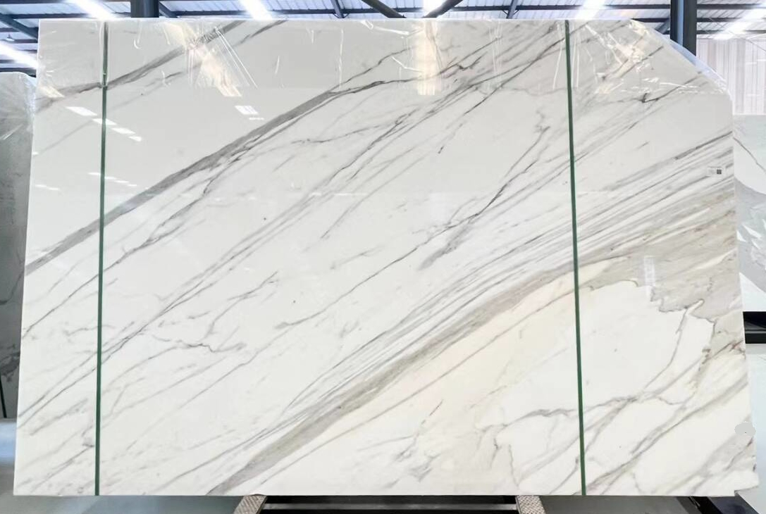 Luxury Statuary Venato Bianco Statuario Venato Arabescato Corchia White Marble Tile Slab