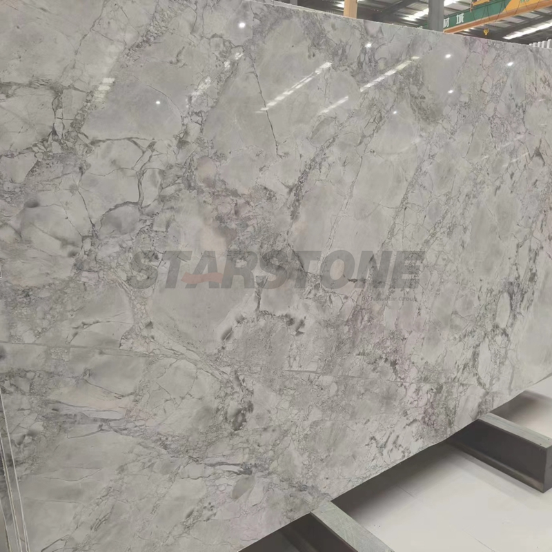 Calacatta Viola Marble Top Tile Popular Good Quality Marble Tile Dining Table Set Restaurant Wall Marble Slab