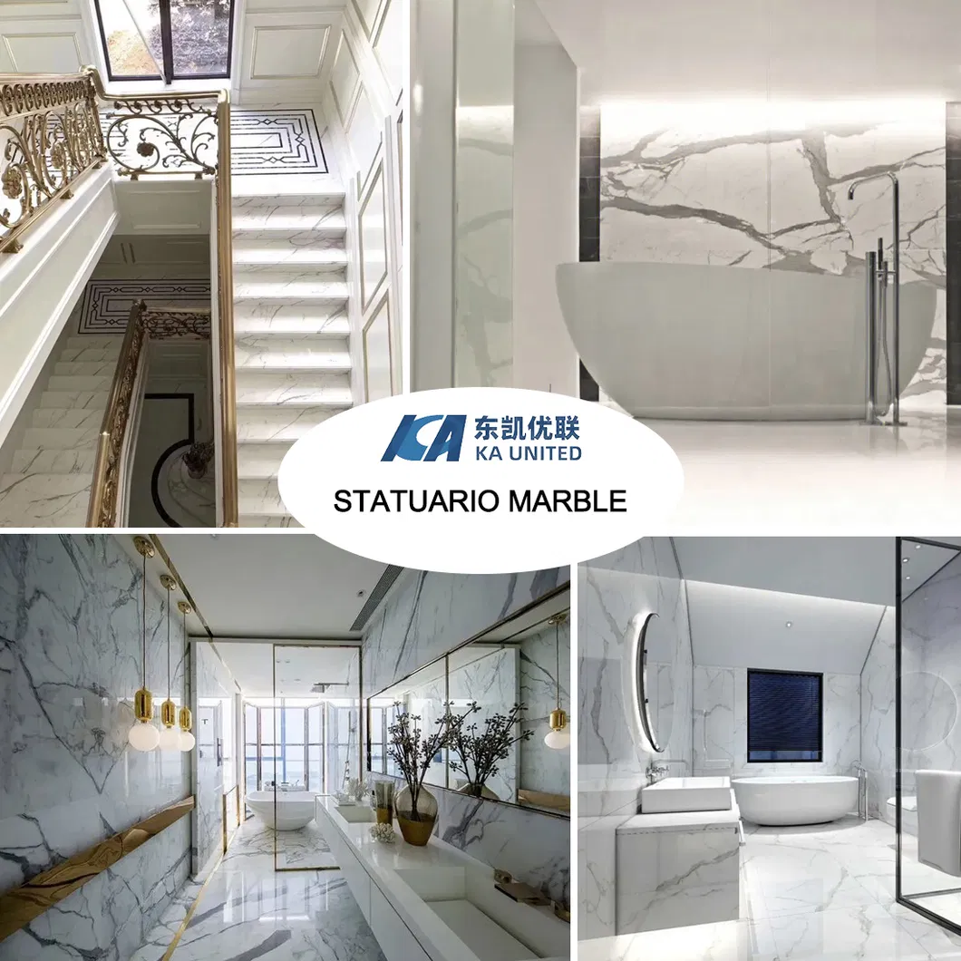 Premium Natural White Statuario Marble