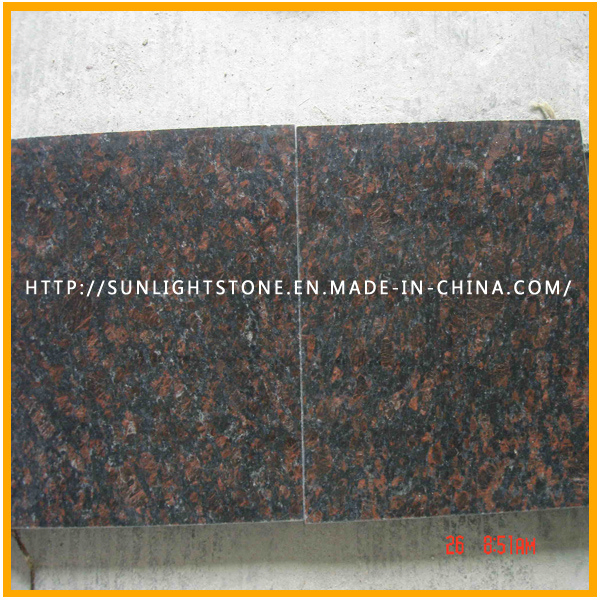 Cheap Polished Tan Brown Granite Slabs for Countertop/Vanitytop/Flooring/Paving