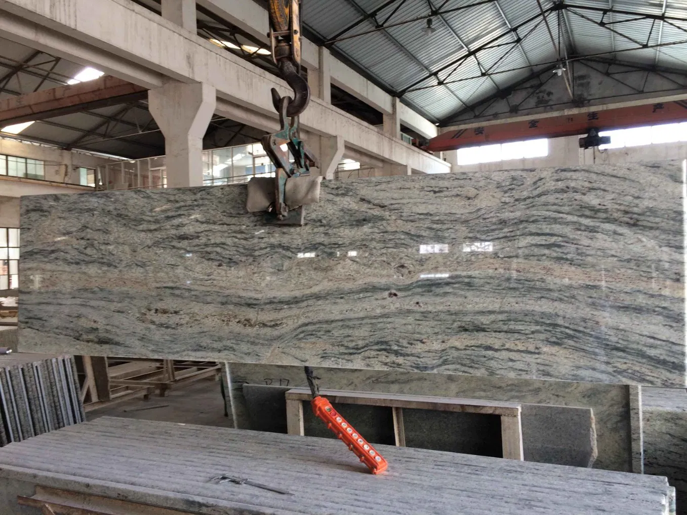 River White Granite Polished Slabs for Countertops Floor Tiles Backsplash