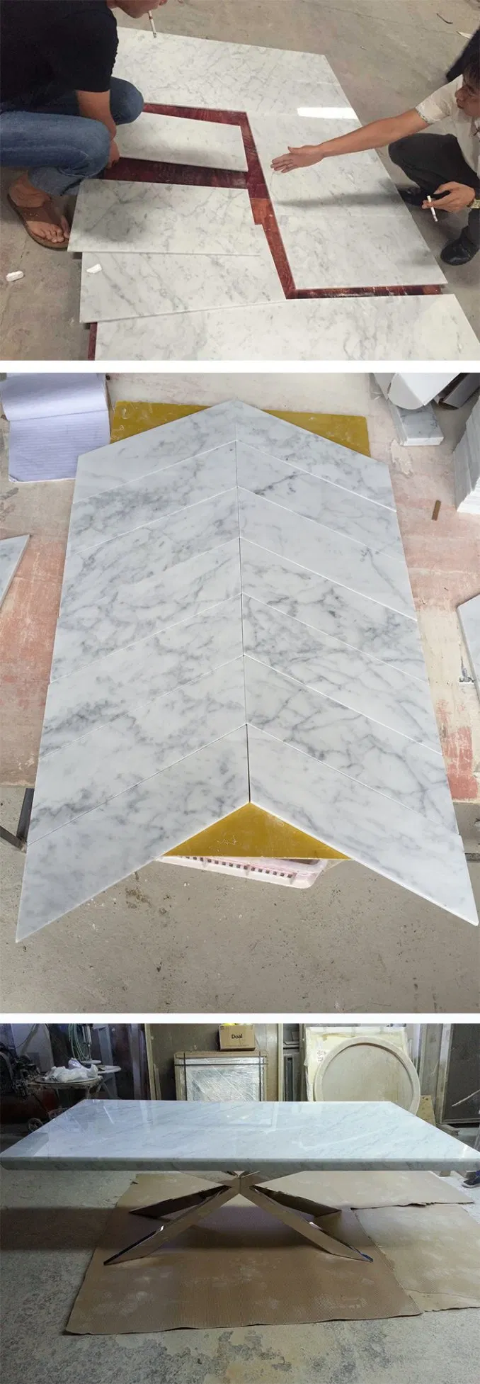 Carrara White Marble Tile