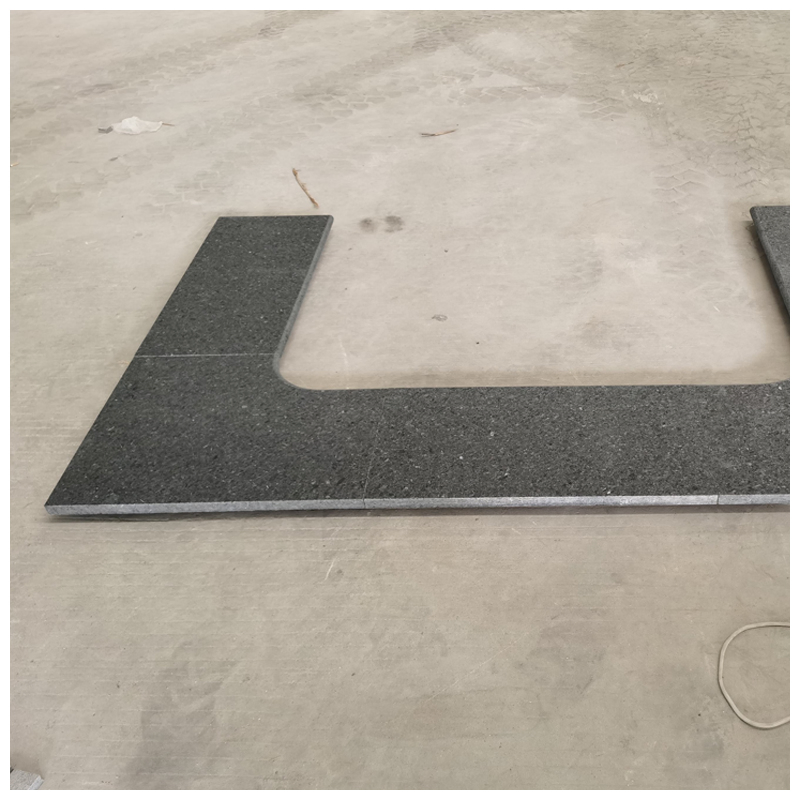 Black Granite Flamed Pool Coping Tiles