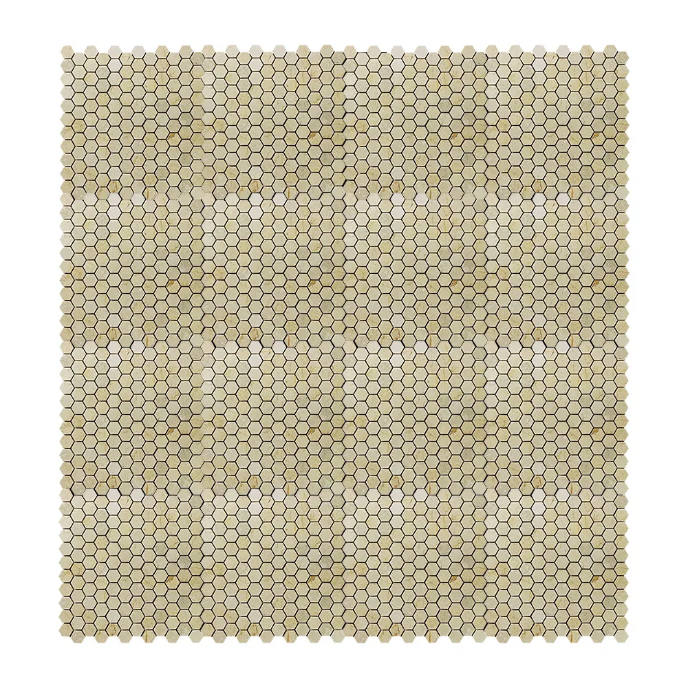 Crema Marfil Hexagon 6