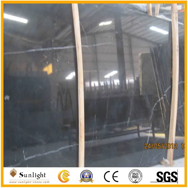Polished Black Marble
