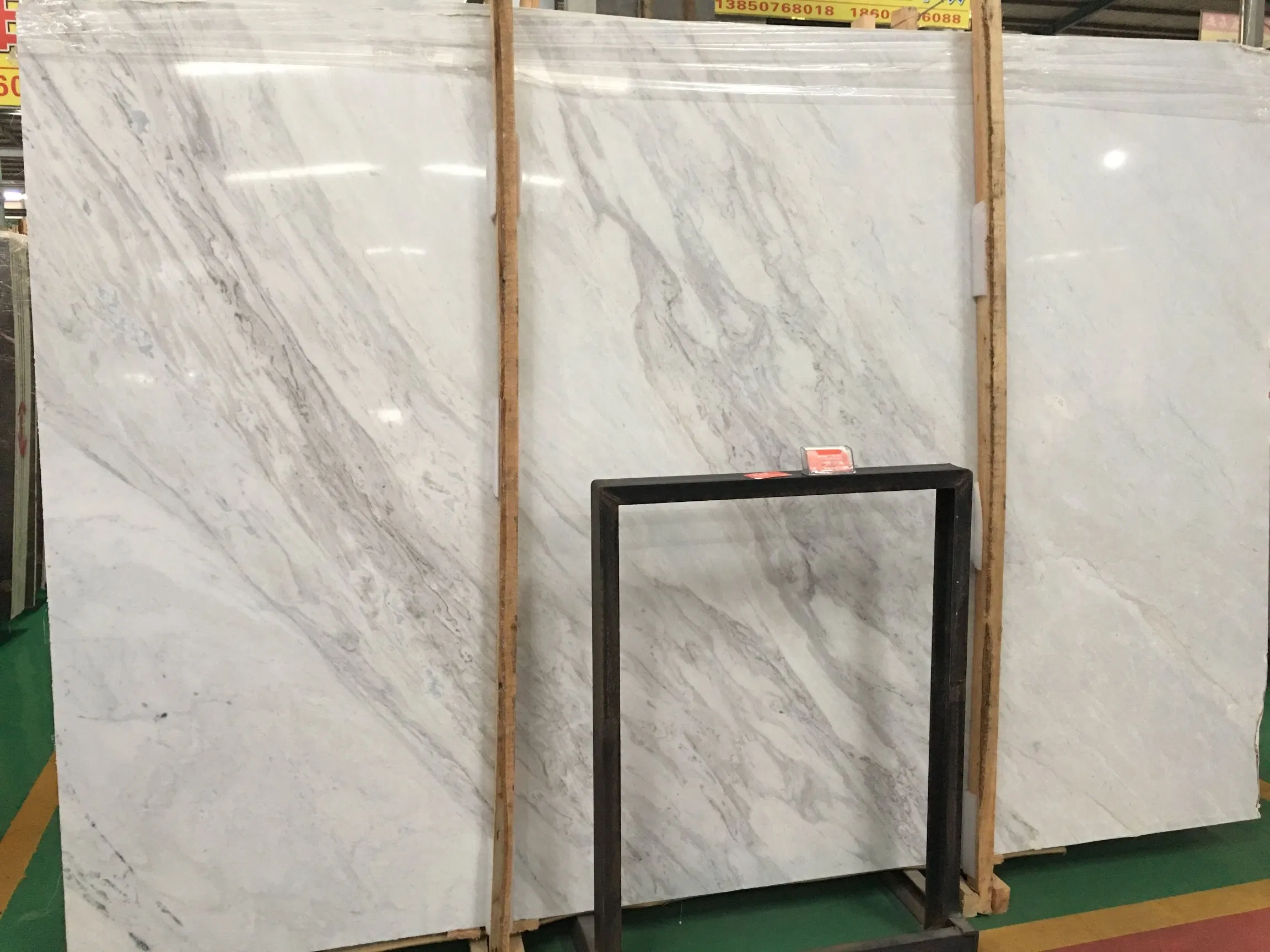 Stone Tile Floor Material Italian White Marble