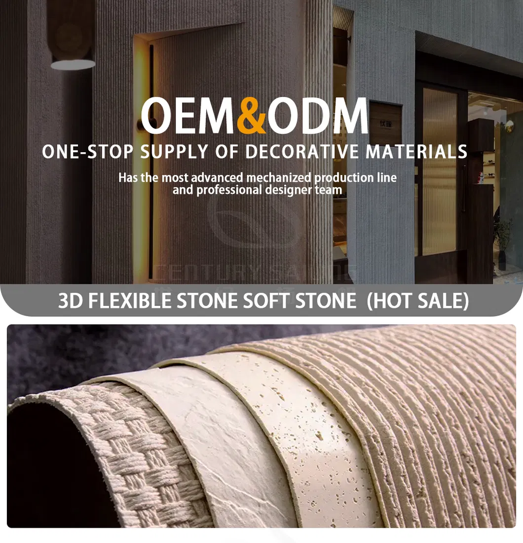 3D Flexible Stone
