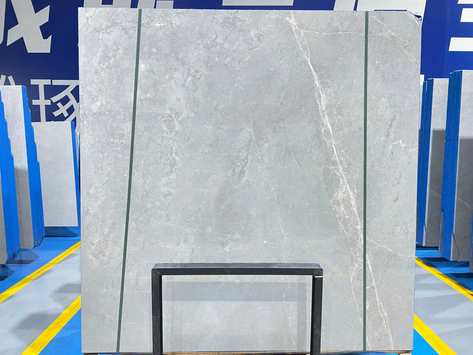 China Supplier Natural Polishing Statuary Stone Cut to Size Grey Marble Slabs