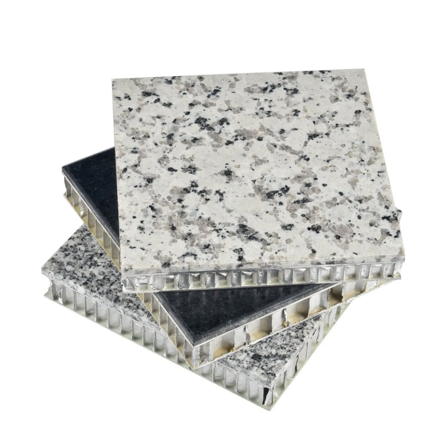 Custom Thickness Natural Stone Marble Granite Composite Sandwich Honeycomb Veneer