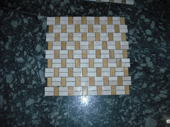 Spain Crema Marfil Marble Mosaic Tile 3