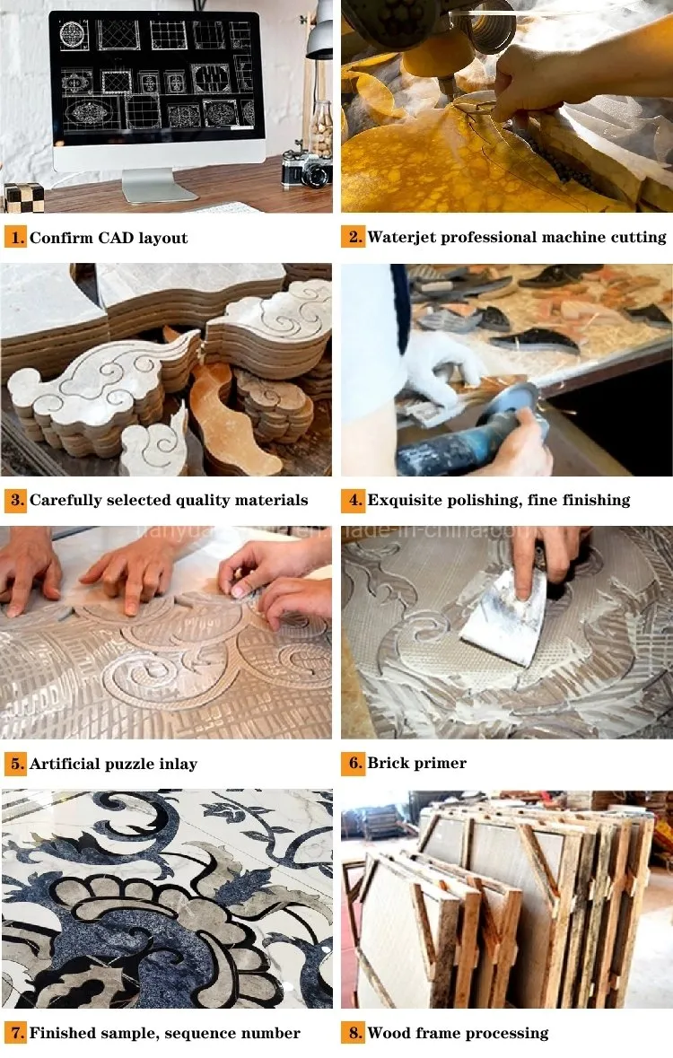 Waterjet Medallion Processing and Package