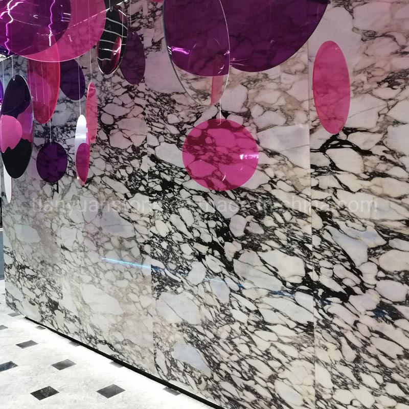 Italian Bvlgari Luxury Stone White Marble Price Per Square Meter