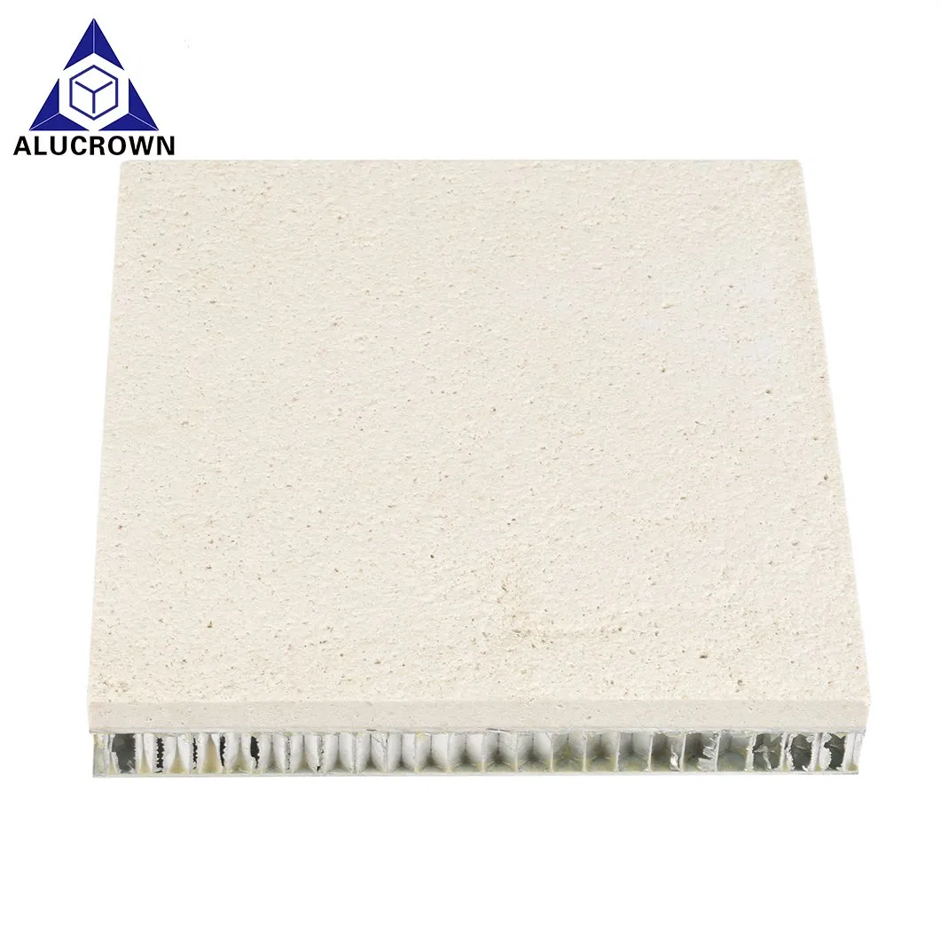 Outdoor Aluminum Honeycomb Core Wall Panel Marble Composite Stone Marble Veneer with Metal Stone Durable and Stylish