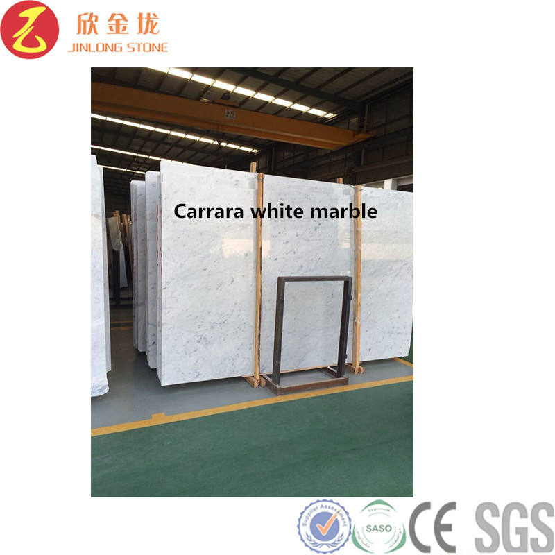 Italian Calacatta White Marble Tiles Floor Price