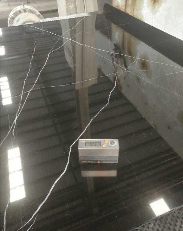 Chinese Nero Marquina Black and White Marble Slab