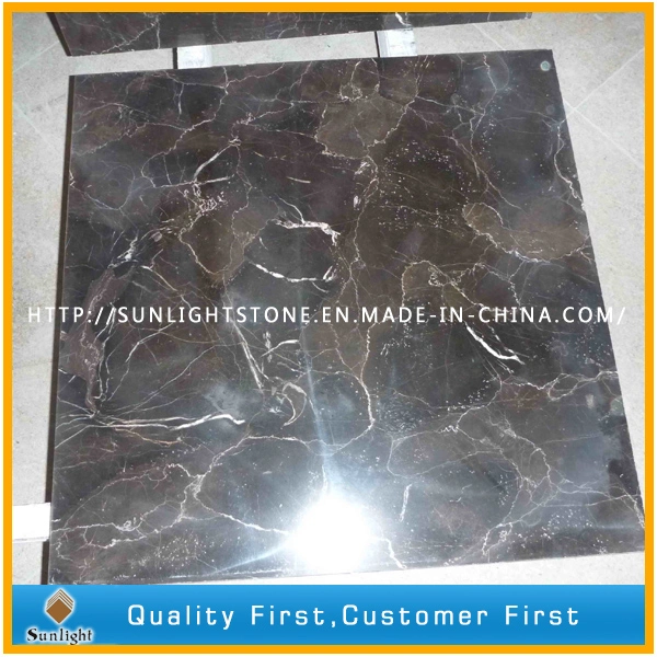 Cheap Chinese Emperador Dark /Brown Marble Tiles for Kitchen Floor
