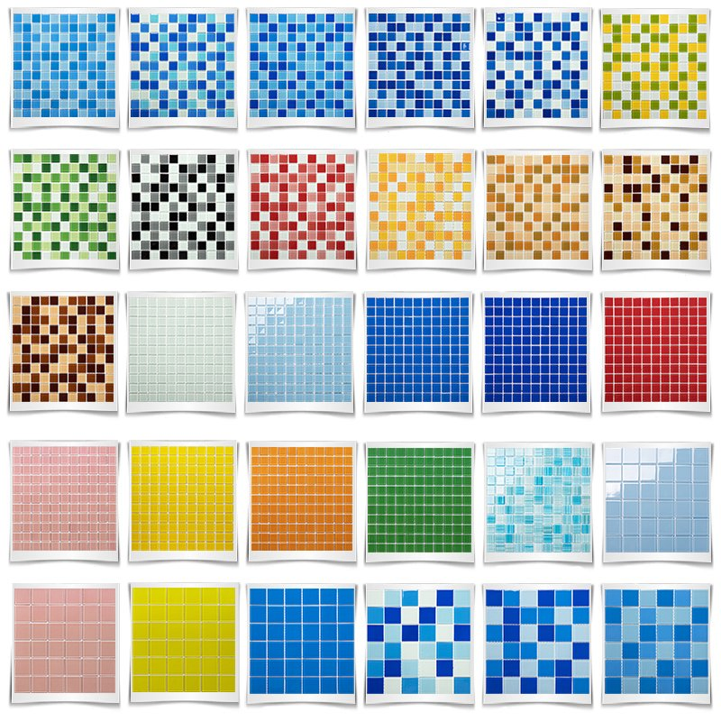 OEM Square Regular Orange Kitchen Back Splash Tiles Wall Cladding Sticker Big Mosaic Marble Tiles Flooring Tunisia