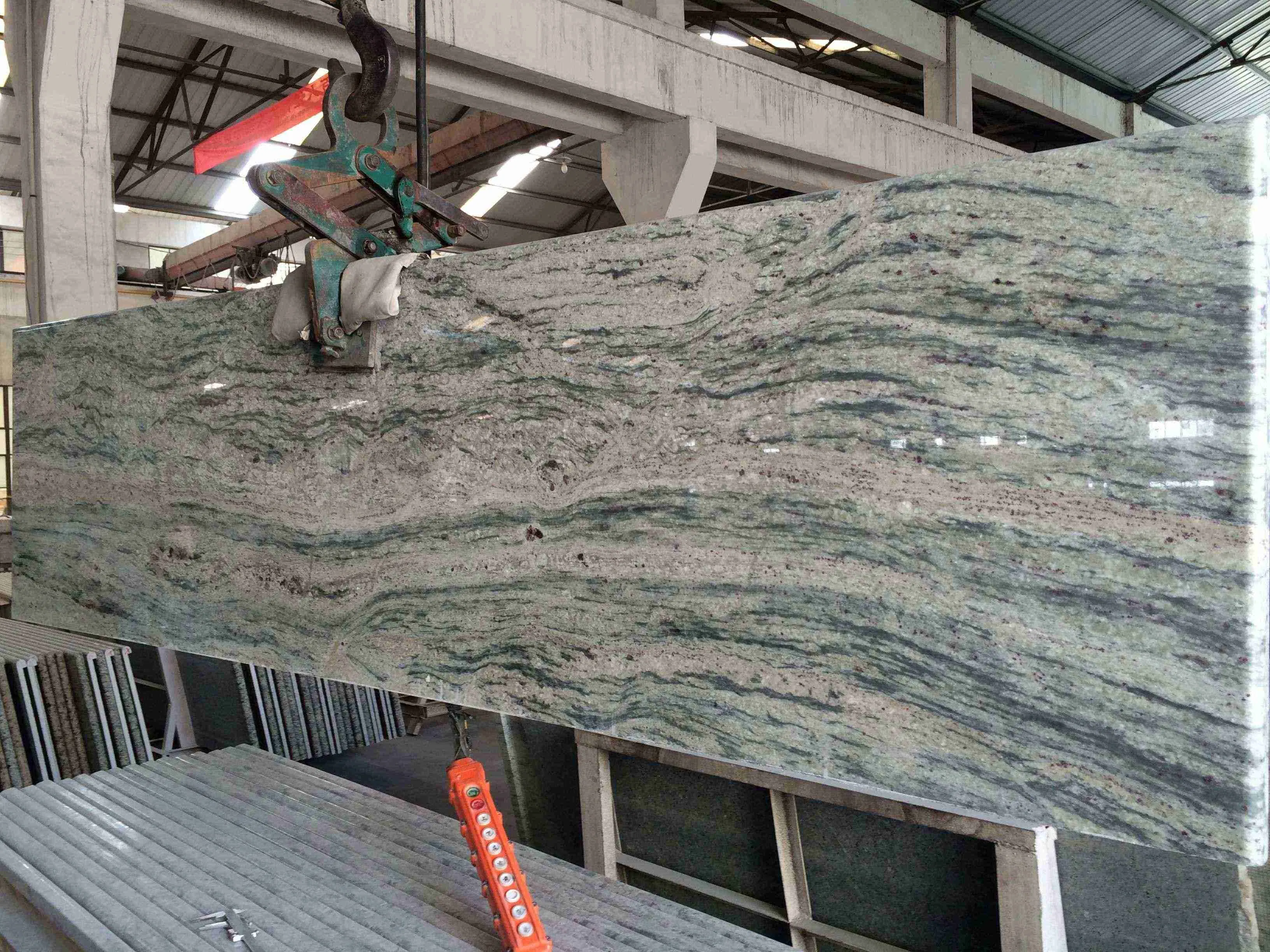 River White Granite Polished Slabs for Countertops Floor Tiles Backsplash