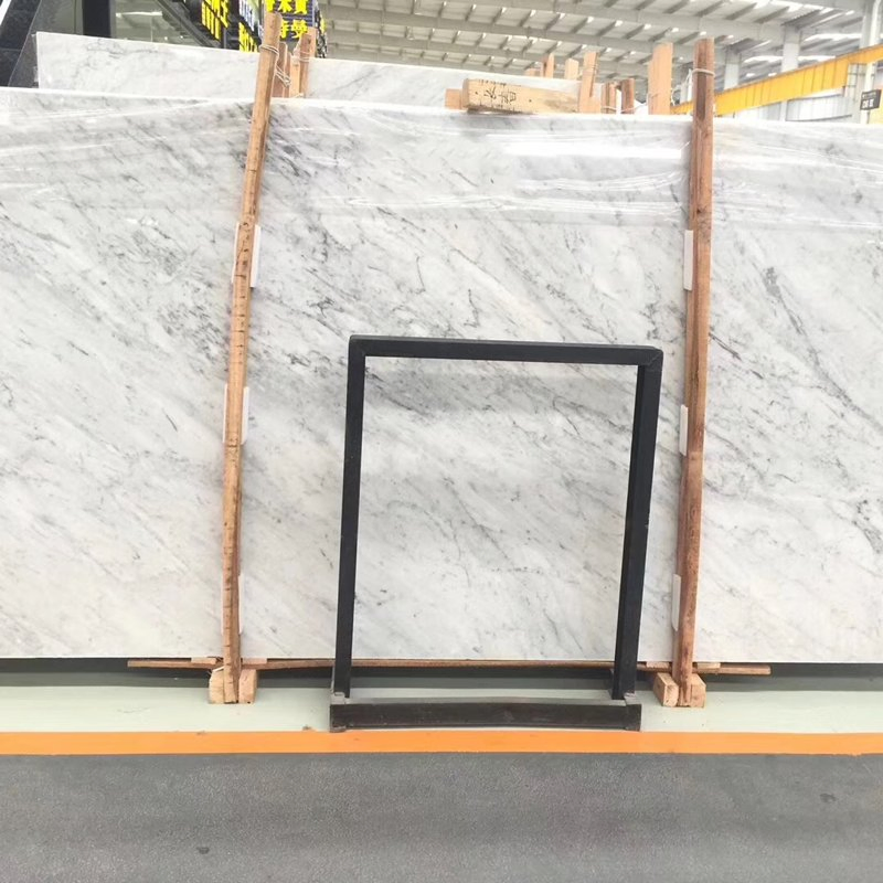 Carrara Bianca White Marble, Italian Carrera Bianco Marble Slabs