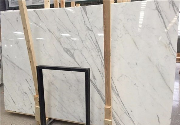 Luxury Statuary Venato Bianco Statuario Venato Arabescato Corchia White Marble Tile Slab