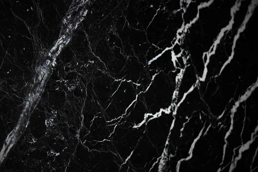 Nero Marquina Black Marble Slab