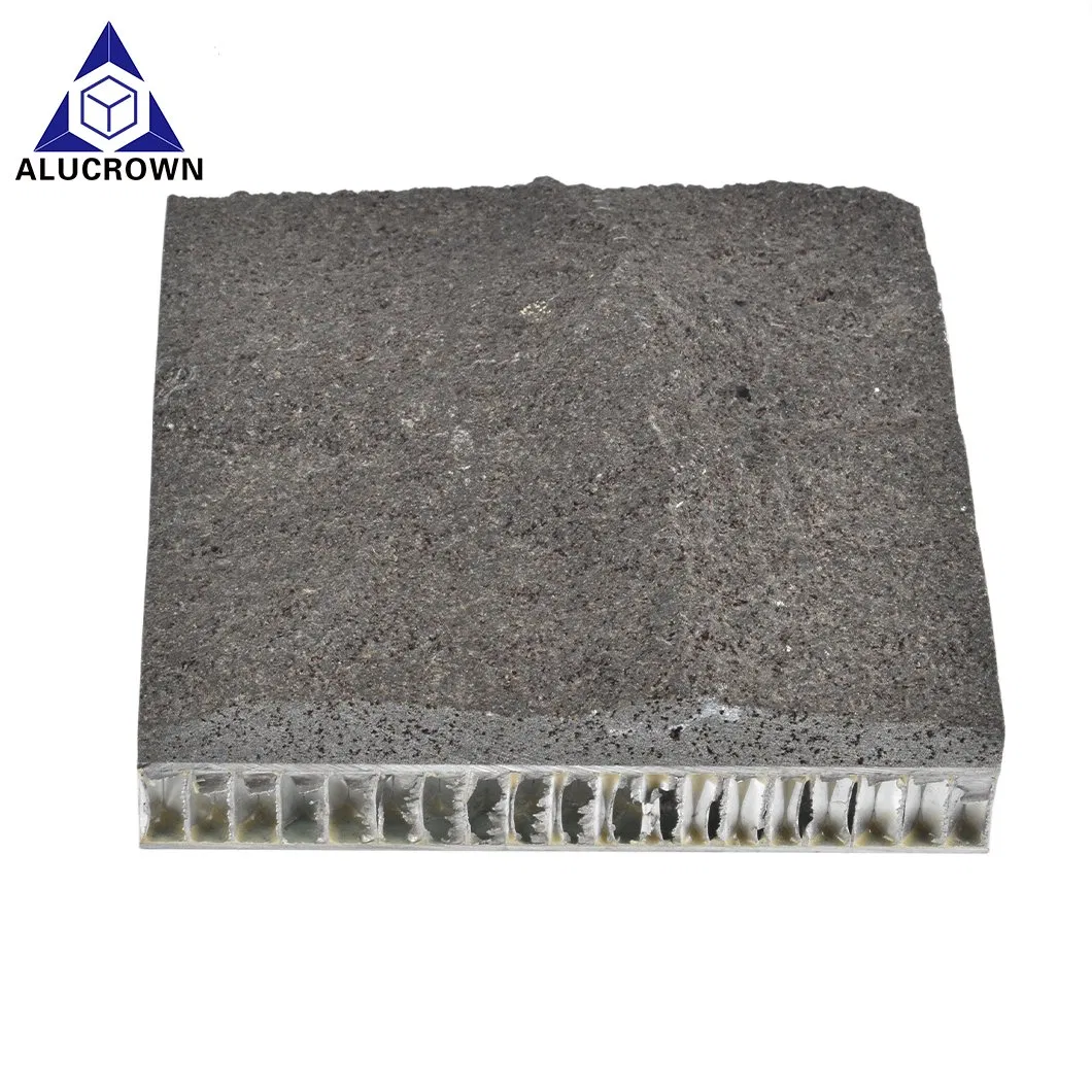 Outdoor Aluminum Honeycomb Core Wall Panel Marble Composite Stone Marble Veneer with Metal Stone Durable and Stylish