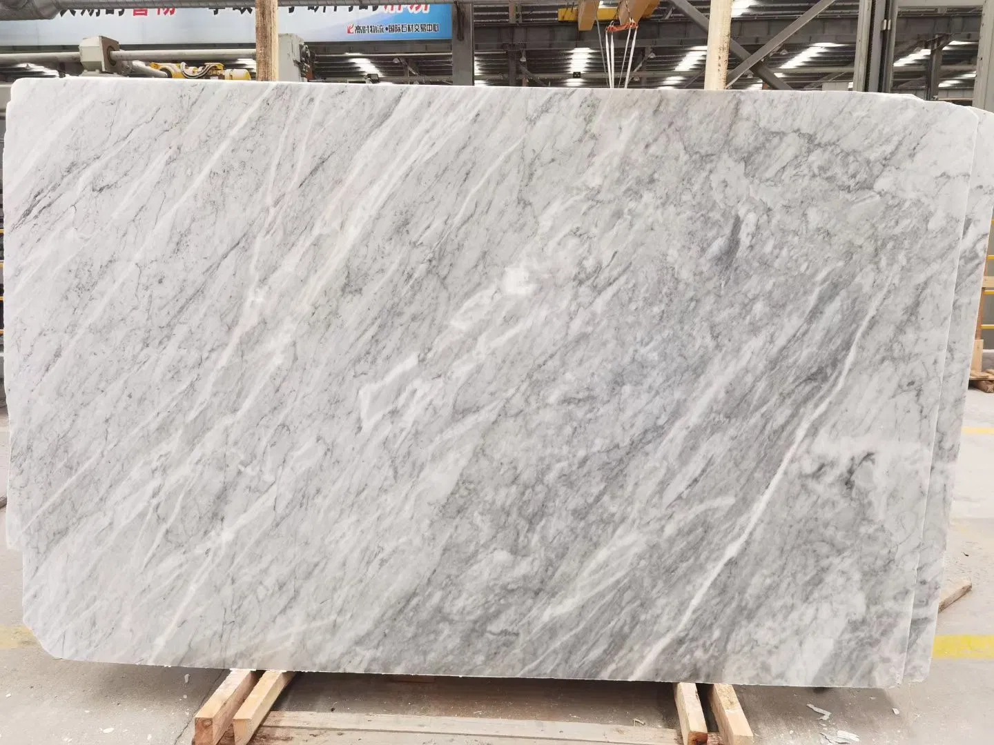 Natural Stone Top Quality Polished Honed Carrara Grey Marble for Wall Tiles/Vanity Tops/Slabs Tiles/Floor Tiles/Countertops