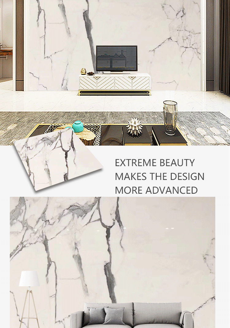 Calacatta White Marble Detail 5