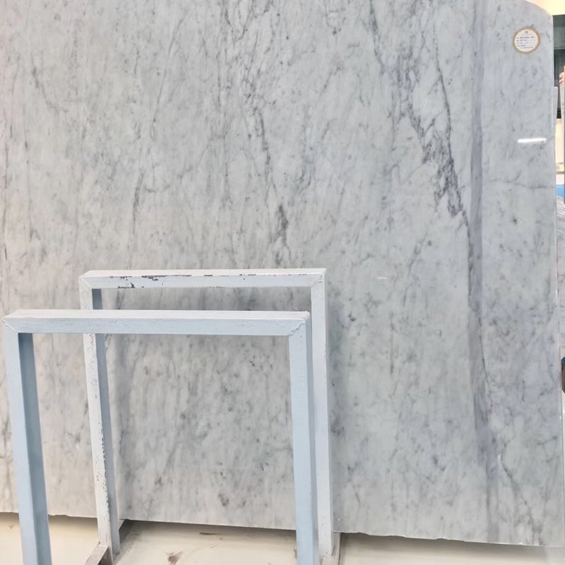 Carrara Bianca White Marble, Italian Carrera Bianco Marble Slabs