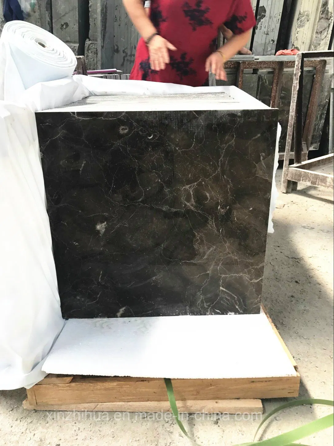 China Dark Emperador Cheap Gray/Brown Marble Slabs Flooring/Walling Tiles Marble/Stairs