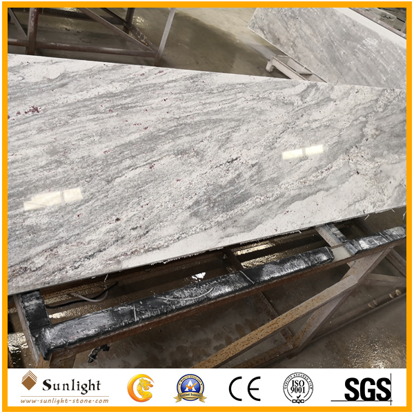 Hight Quality River White Granite Countertop and Kitchen Island Tops, Vanity Tops