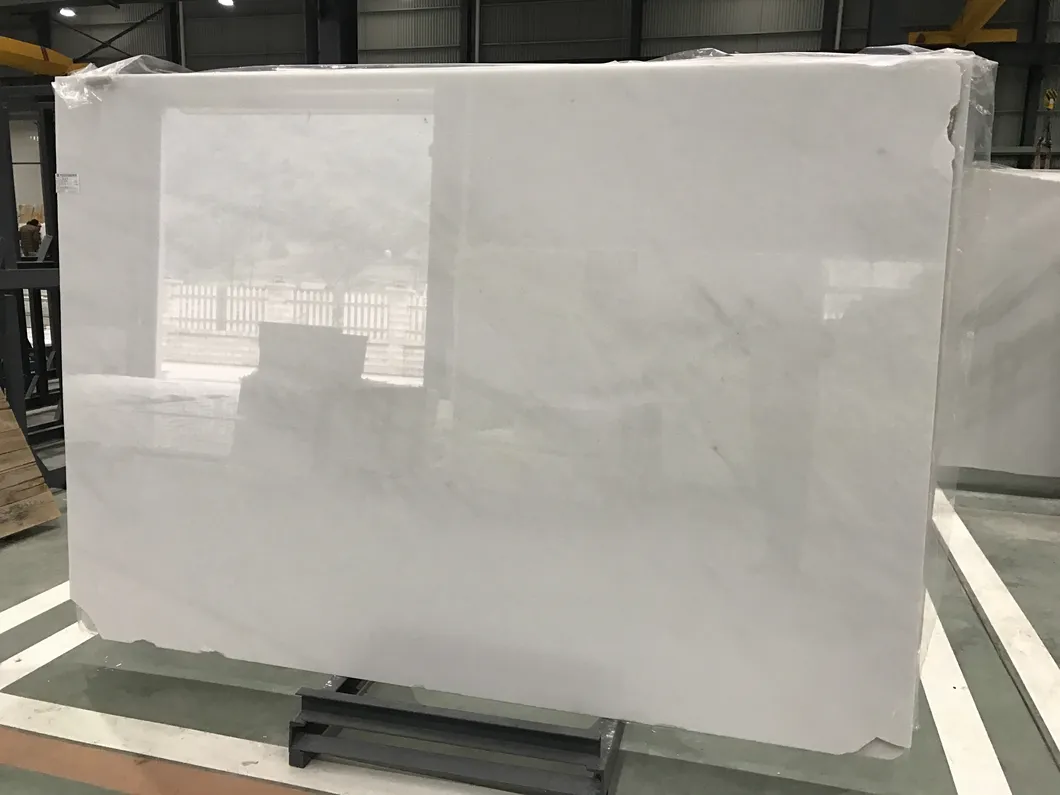 Natural Stone White Grey Veins Bianco Carrara Marble