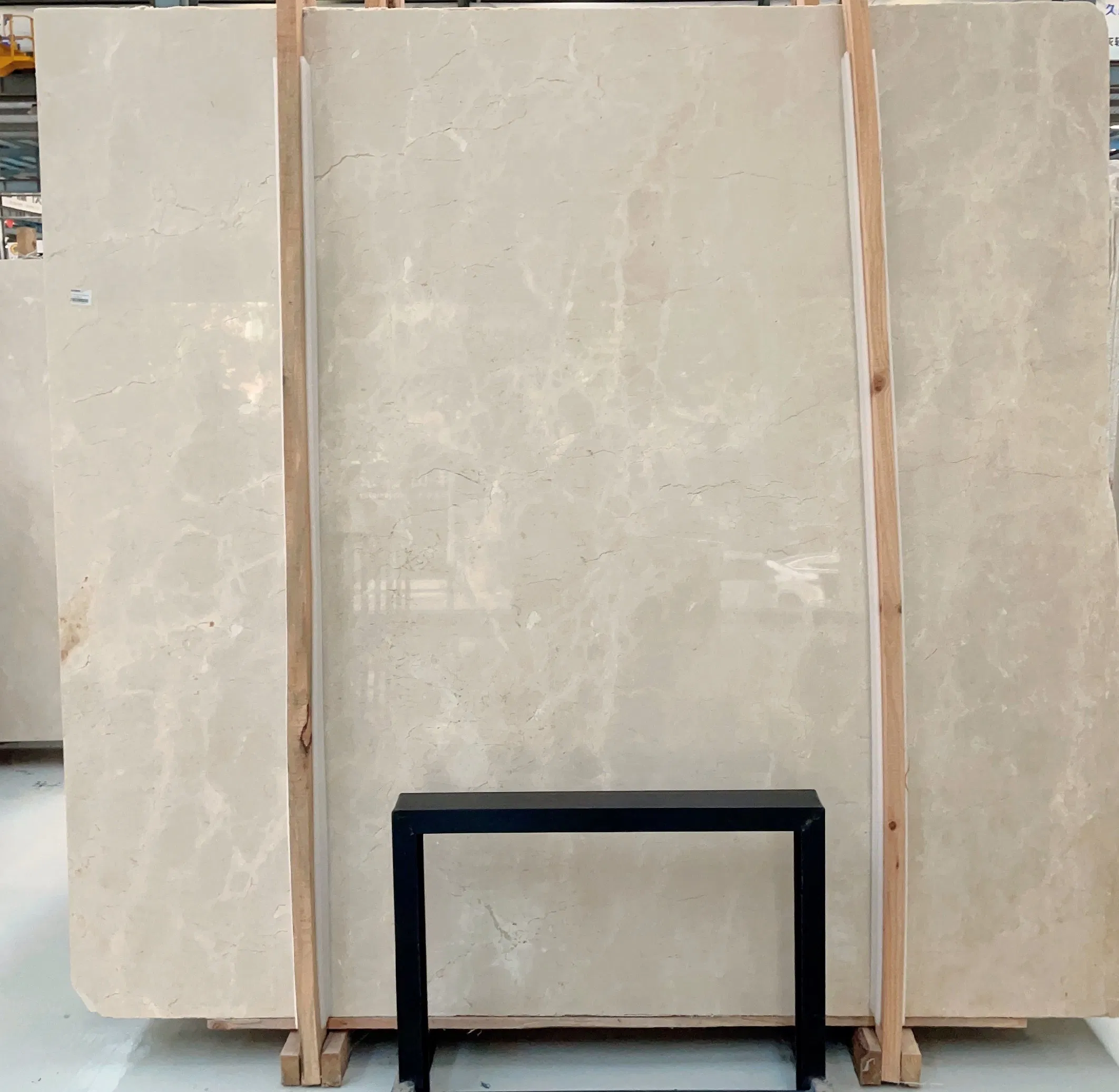 Crema Marfil Marble Slab Tile for Indoor Building Material Decoration
