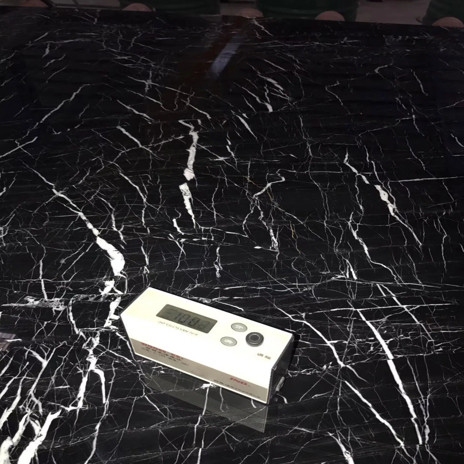 Factory Types of Black Nero Marquina Stone Tiles Granite Marble Flooring