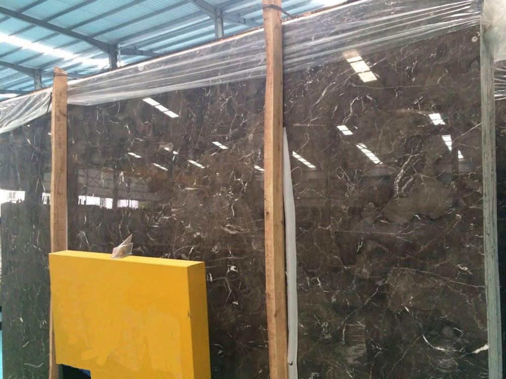 Marble Import Wholesale Brown Slab Dark Emperador Marble, Super Grey Emperador Marble