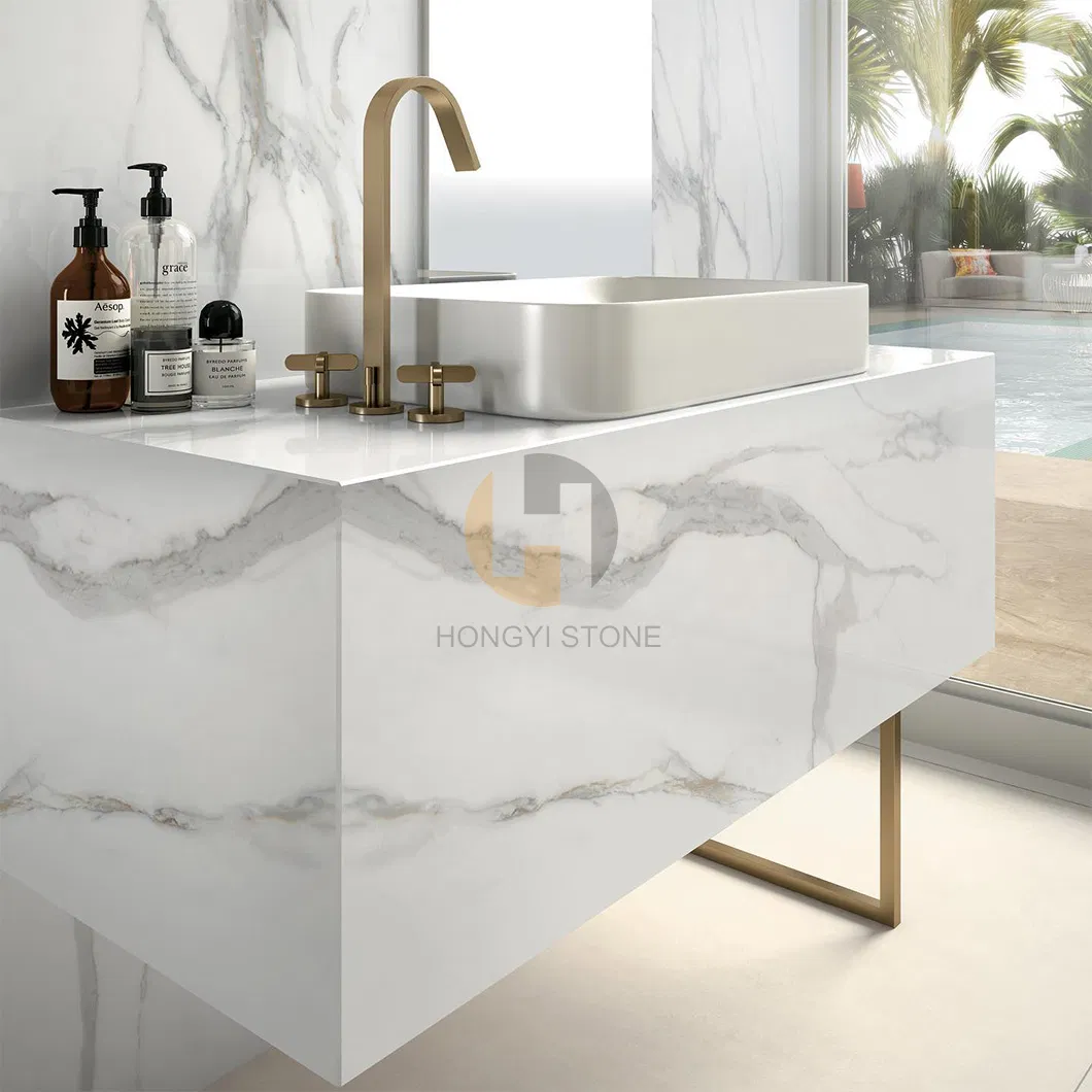 Best Price Natural Stone Italian Calacatta White Luxury Marble for Wall/Floor/Countertops/Vanities