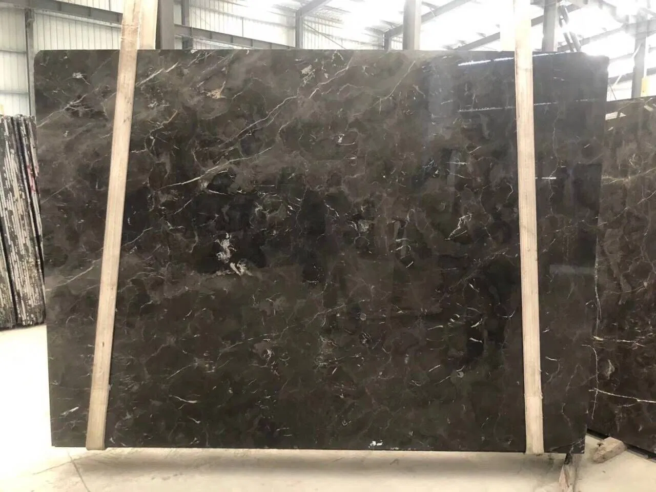 Natural Cn Dark Emperador Jumbo Marble Customized Size for Countertop and Big Slabs/Tiles