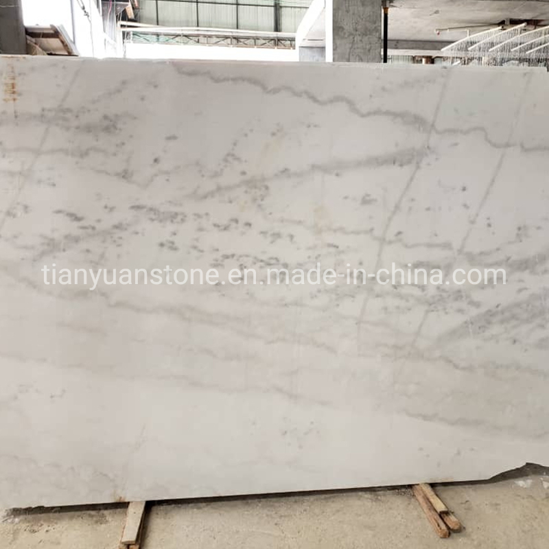 Natural Stone Chinese Polished Guangxi/Bianco Carrara White Marble