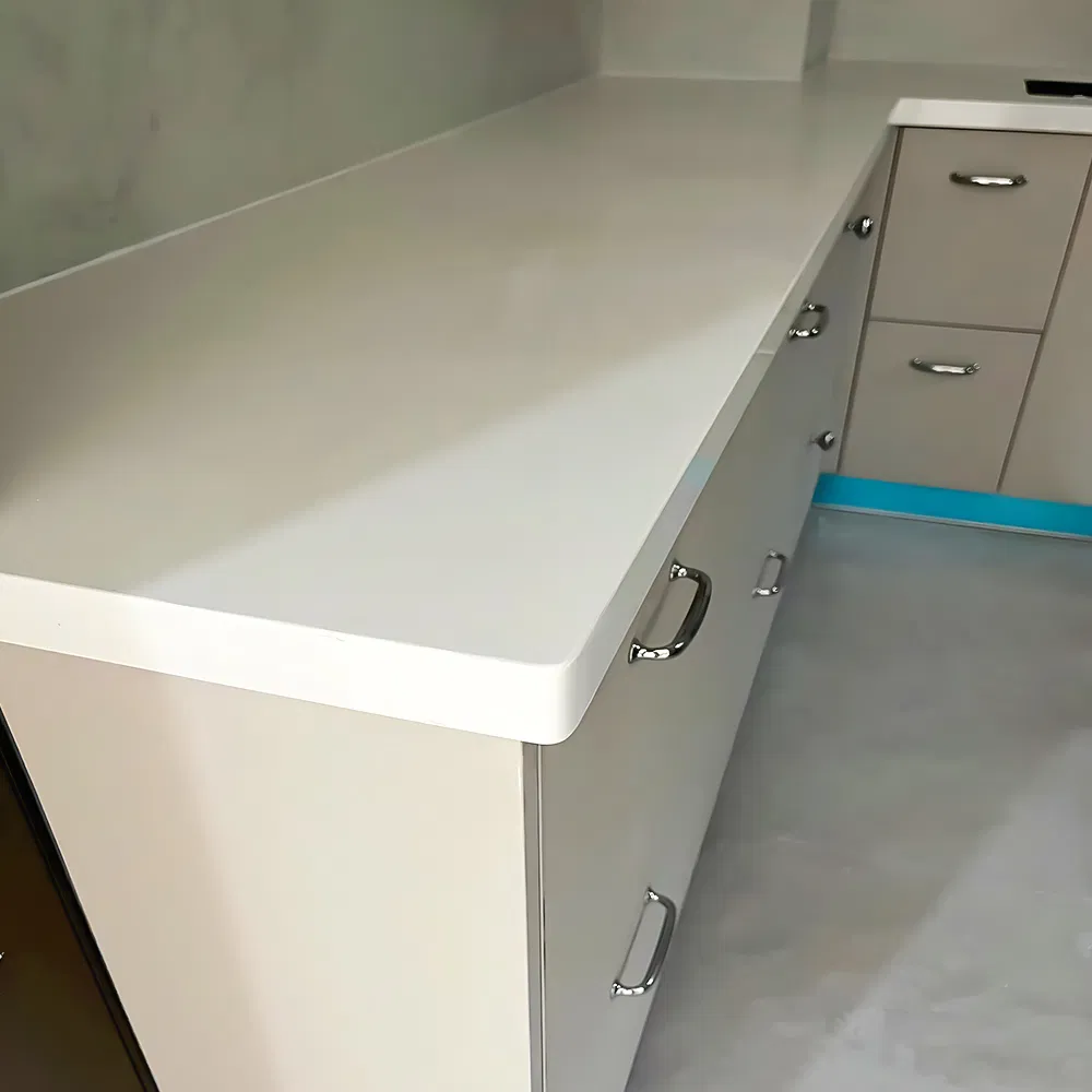 Premium Calacatta Marble Vein Solid Surface Slab for Luxury Designs